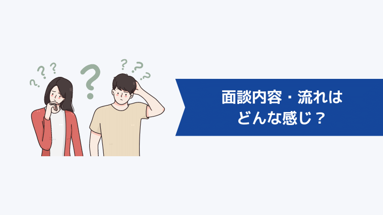 リクルートエージェントの面談内容・流れはどんな感じ？