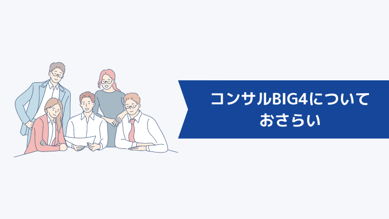 コンサルBIG4についておさらい