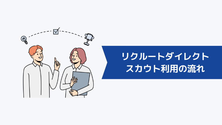 リクルートダイレクトスカウトの使い方｜登録から内定獲得までの流れ