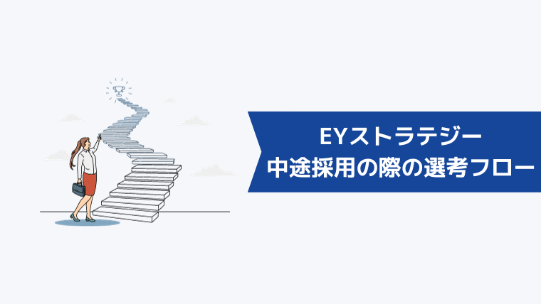 第二新卒がEYストラテジー・アンド・コンサルティングの中途採用に応募する際の選考フロー